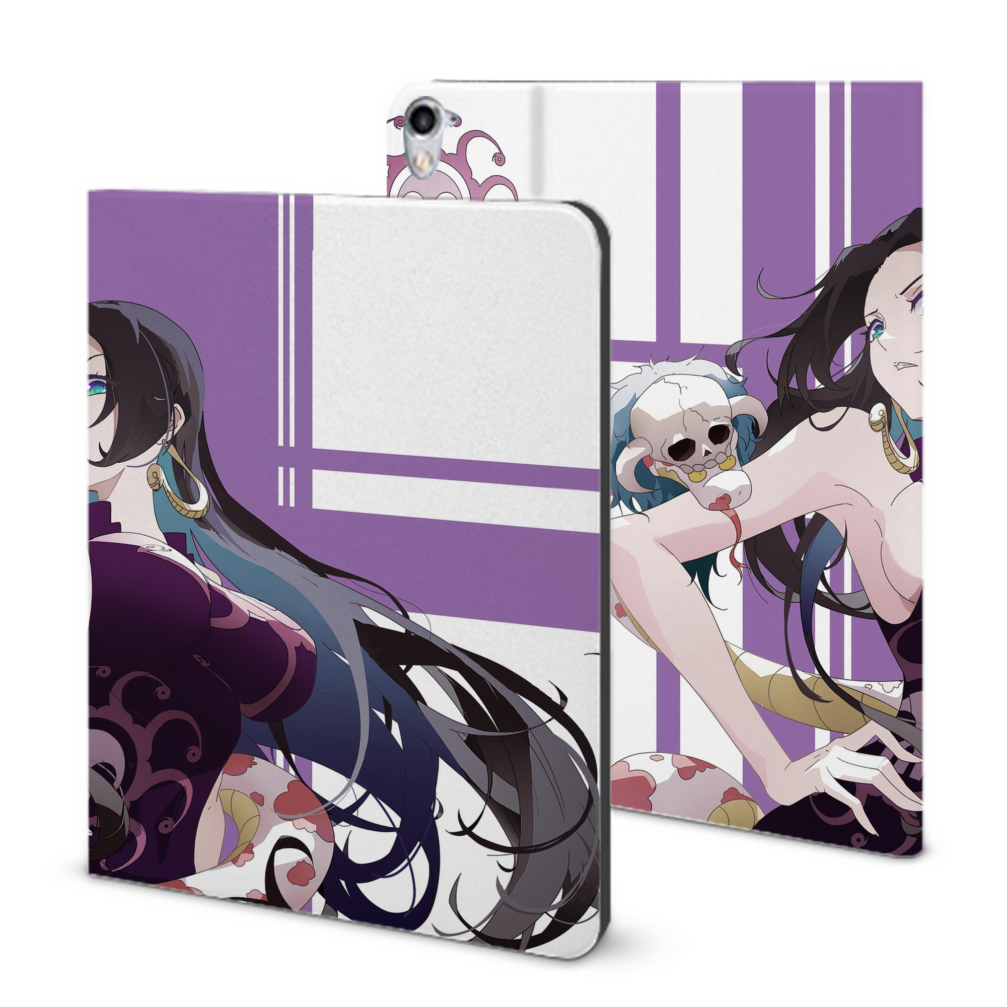 ワンピース ONE PIECE IPad ケース ブック型 PUレザー TPU 耐衝撃 軽量 薄型 ペン収納なし 全面保護 IPad 各モデル対応